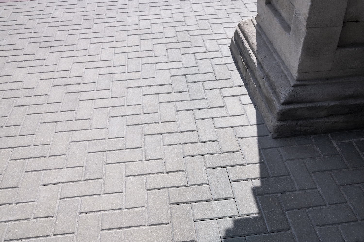 Patio paving detail